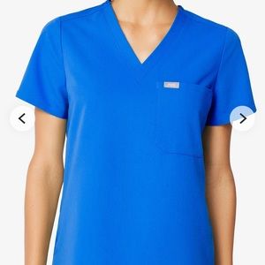 Figs Catarina Core Scrubs Royal Blue